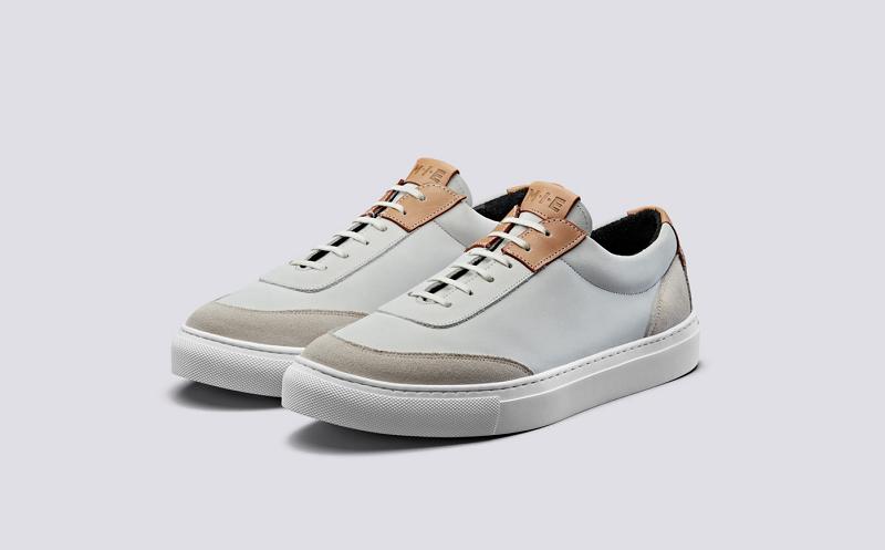 Grenson M.I.E. Sneaker Womens Sneakers - White Suede PW8065
